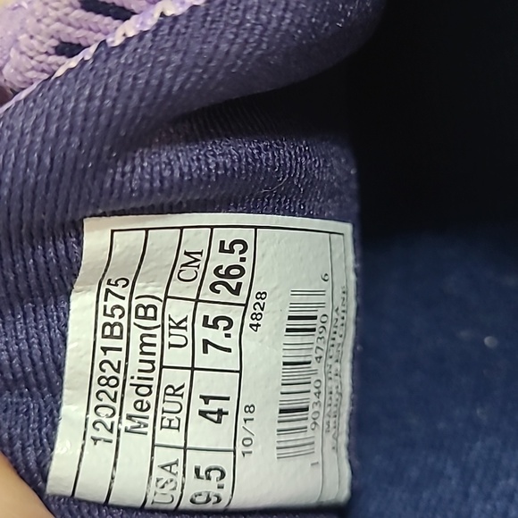 Brooks Ricochet Women's Purple and Navy Athletic Shoes Size 9.5 - Picture 11 of 12